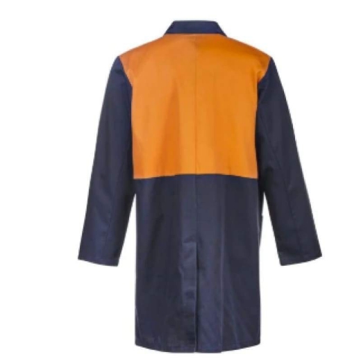 Picture of WorkCraft, Dustcoat, Long Sleeve, Hi Vis, Two Tone, Patch Pockets
